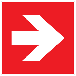 Right arrow (white on red background)